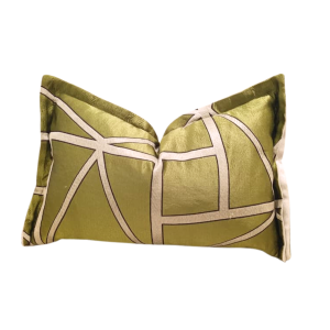 Coussin Rectangulaire 'Caldo' en satin "MADUREL TATA COL L01" 55CM x 35CM