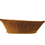 Coussin Velours Côtelé Caramel – Élégance & Confort - 50x35 cm